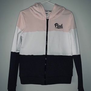 Pink zip up jacket